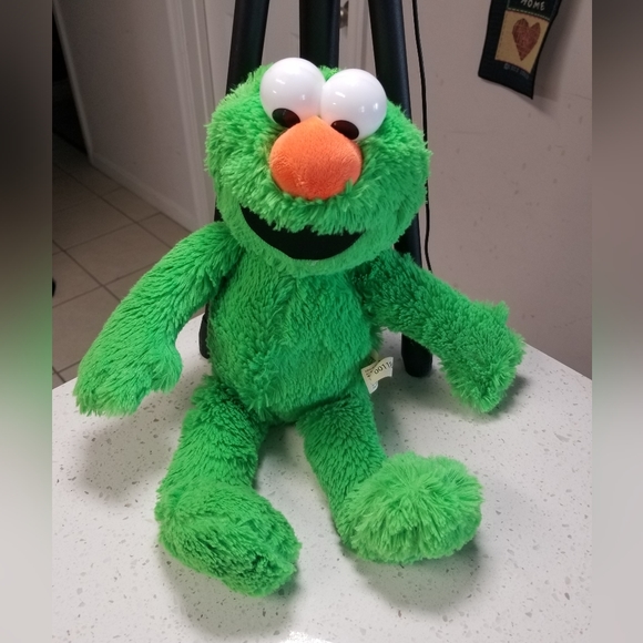 Sesame Street Toys Sesame Street Elmo Plush Doll Neon Elmo Stuffed
